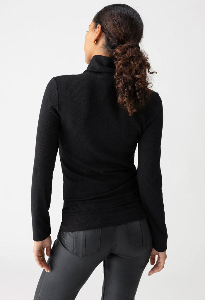 Sanctuary Essential Turtleneck-Black