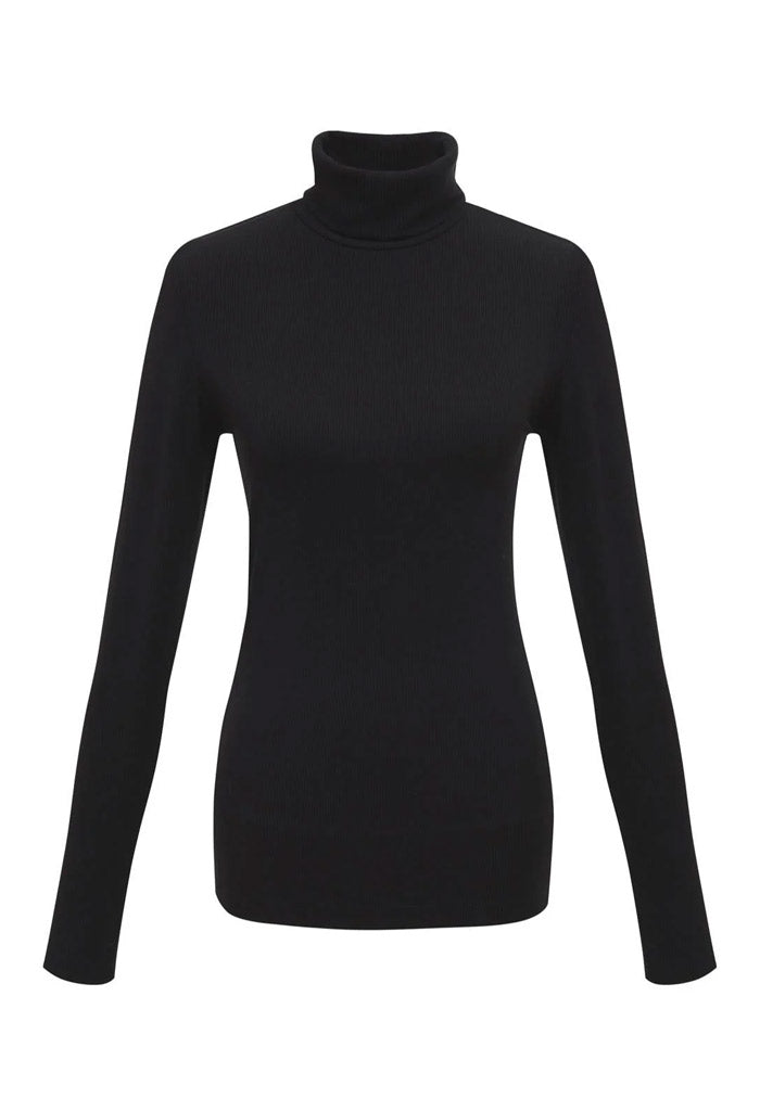 Sanctuary Essential Turtleneck-Black