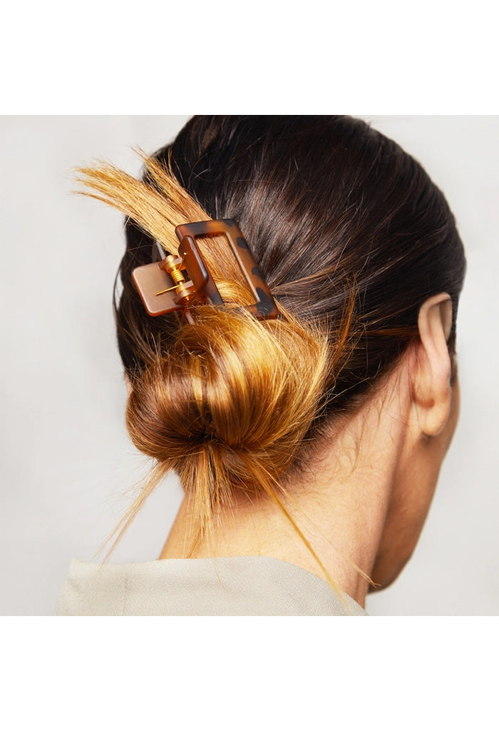 Kitsch Recycled Plastic Assorted Claw Clips-Rectangles