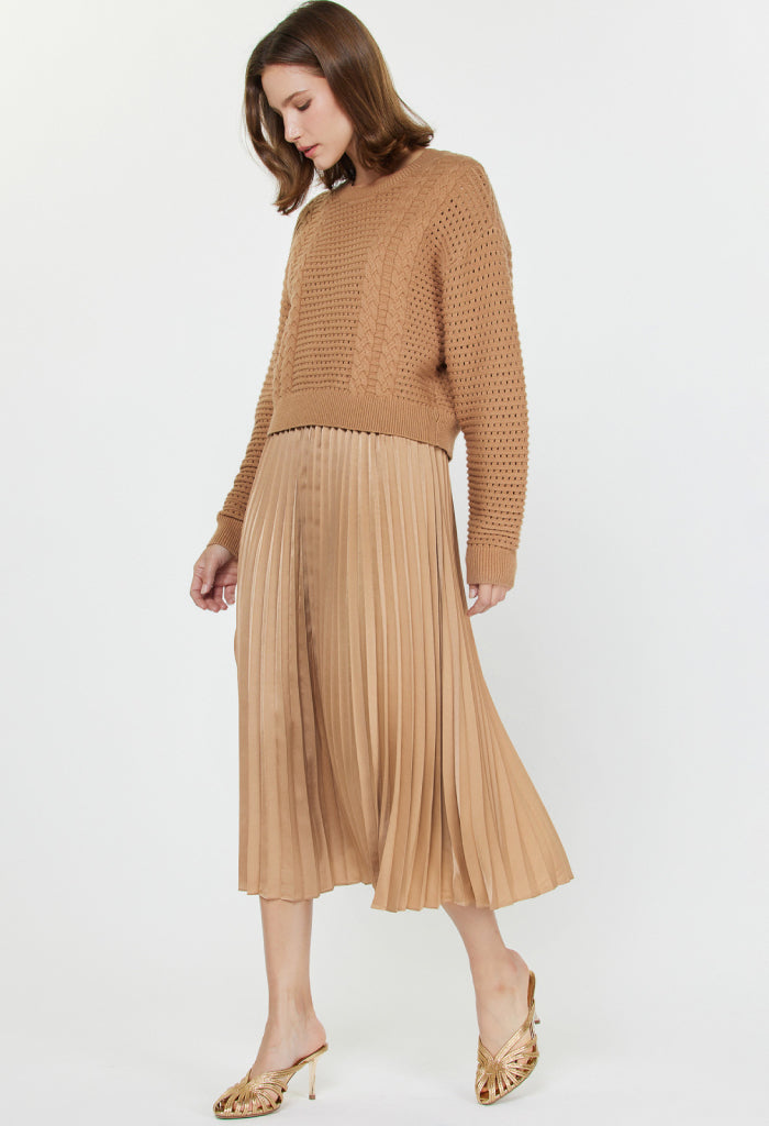 KK Bloom Carmel Macchiato Sweater