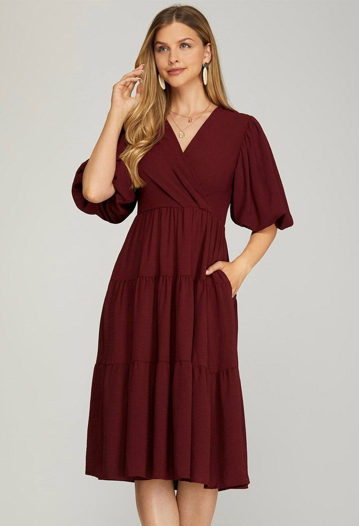 KK Bloom Ruby Midi Dress