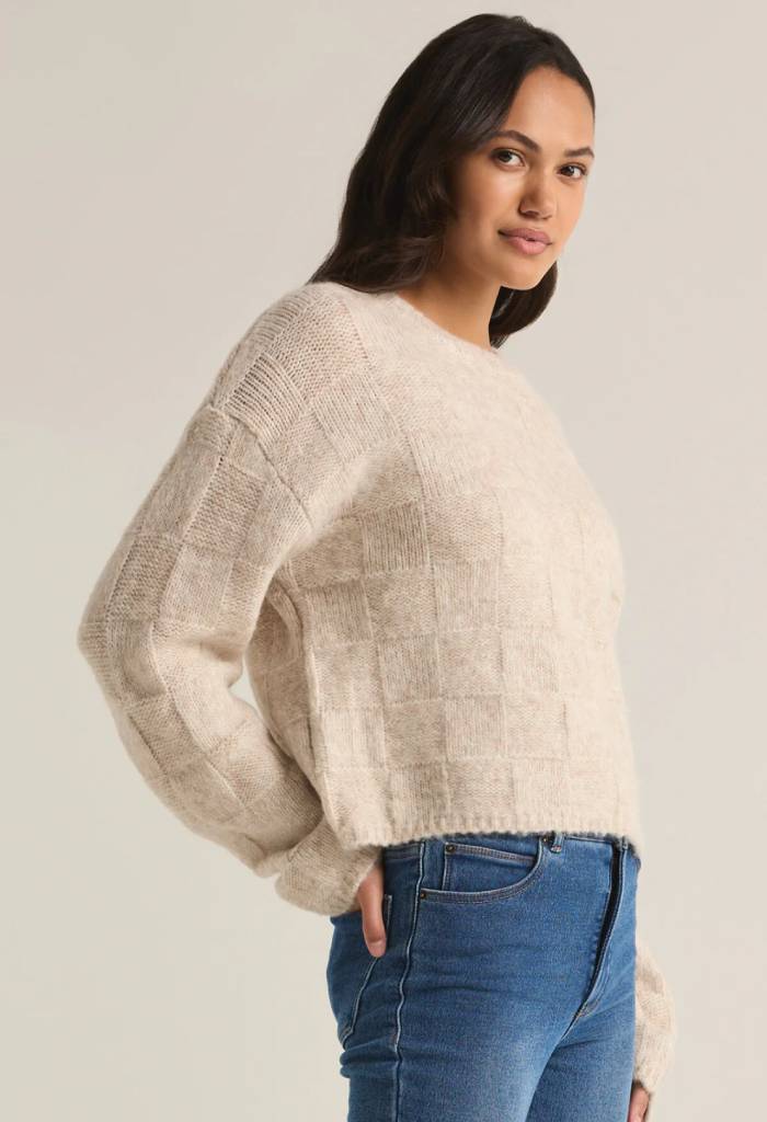 Z Supply Delilah Check Sweater