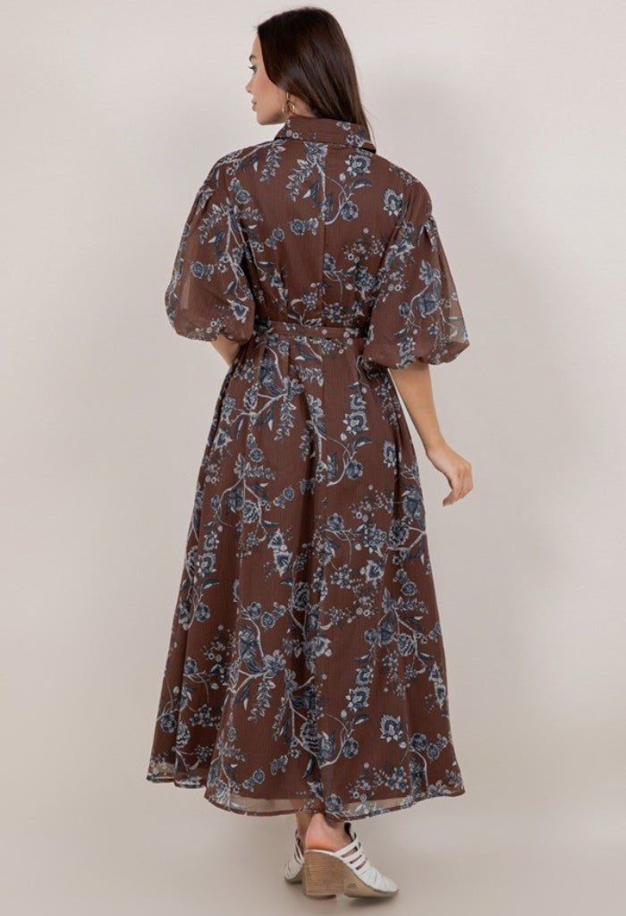 KK Bloom Gather Love Midi Dress