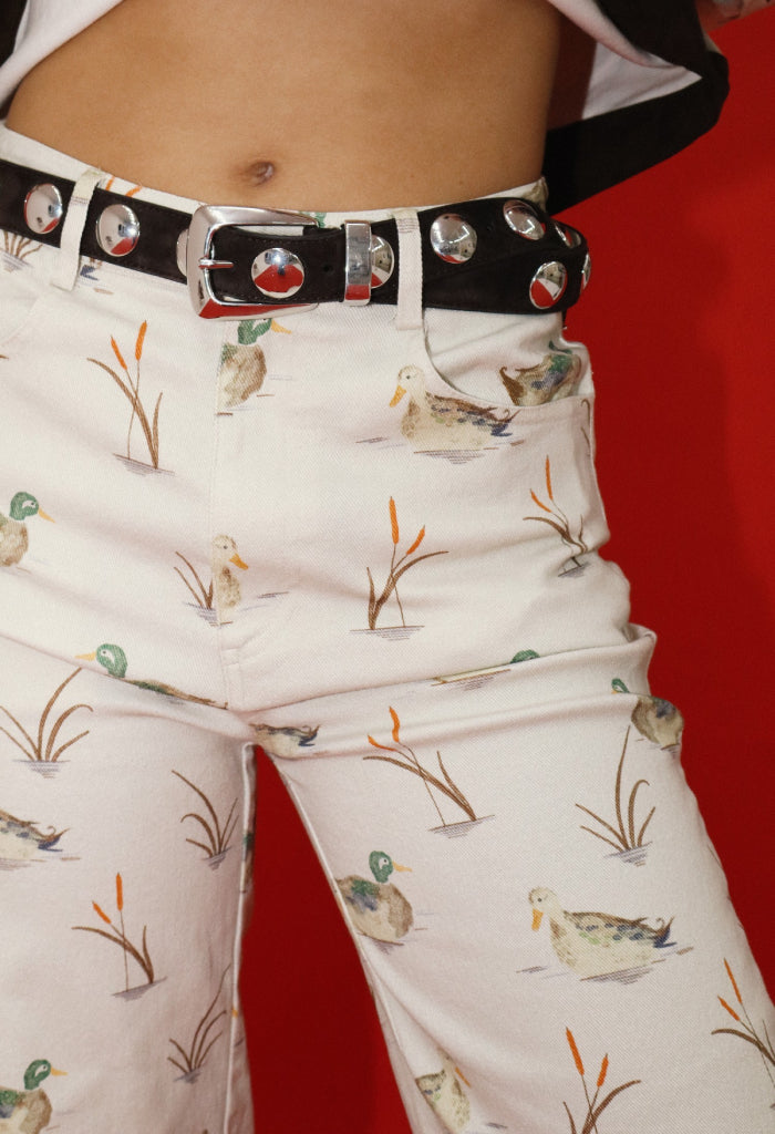 KK Bloom Mallord Straight Pants