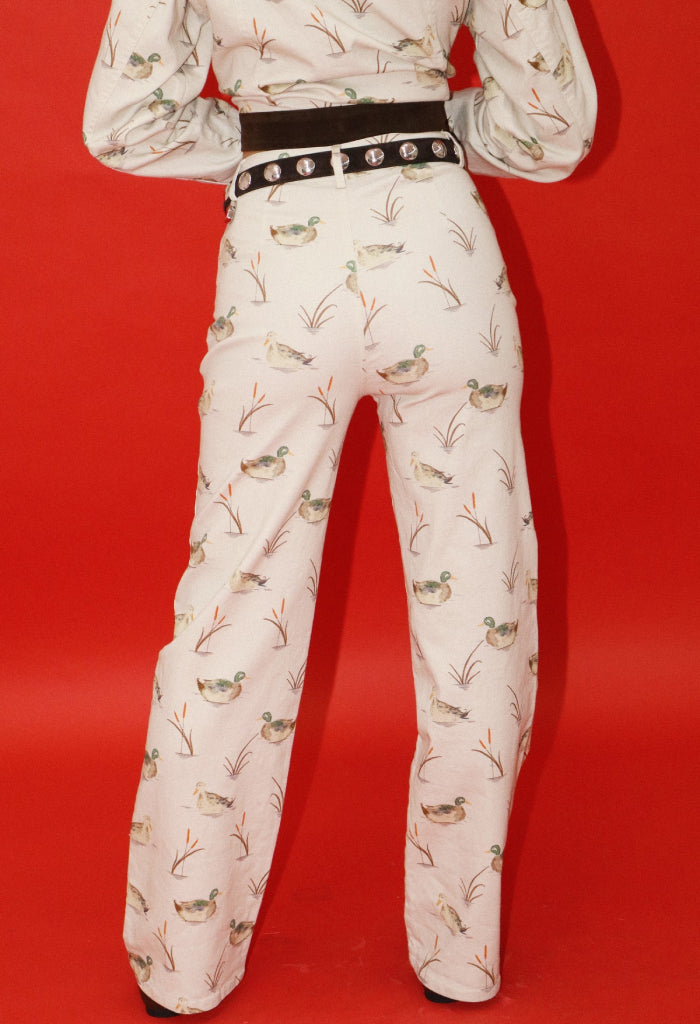 KK Bloom Mallord Straight Pants