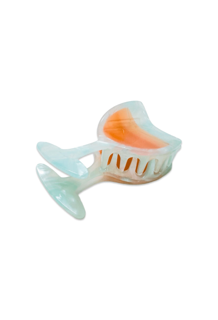 KK Bloom Rose Wine Glass Hair Clip