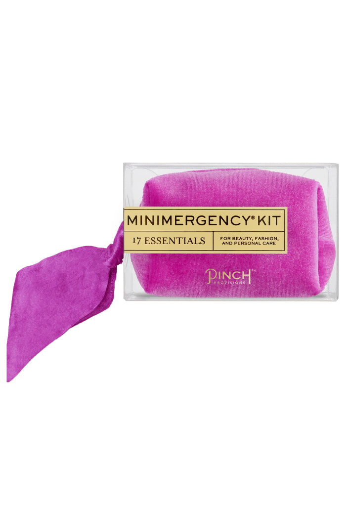 Pinch Velvet Scarf Minimergency Kit-Orchid