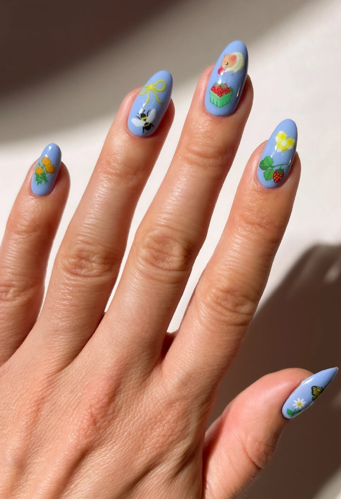 Deco Beauty Nail Art Stickers-Berry Patch