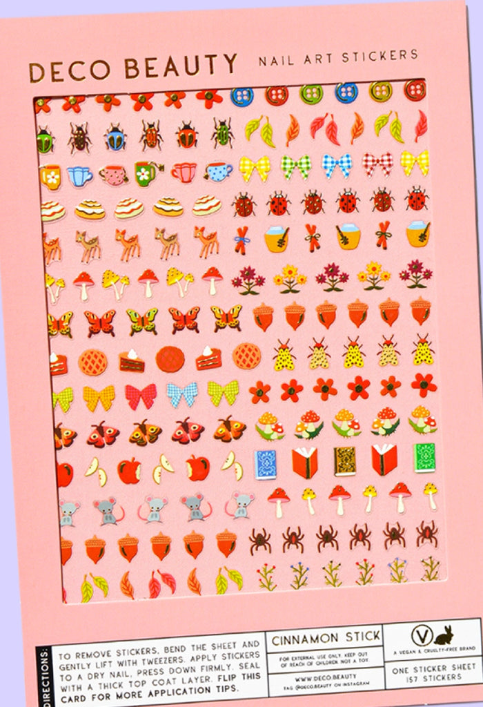 Deco Beauty Nail Art Stickers-Cinnamon Stick