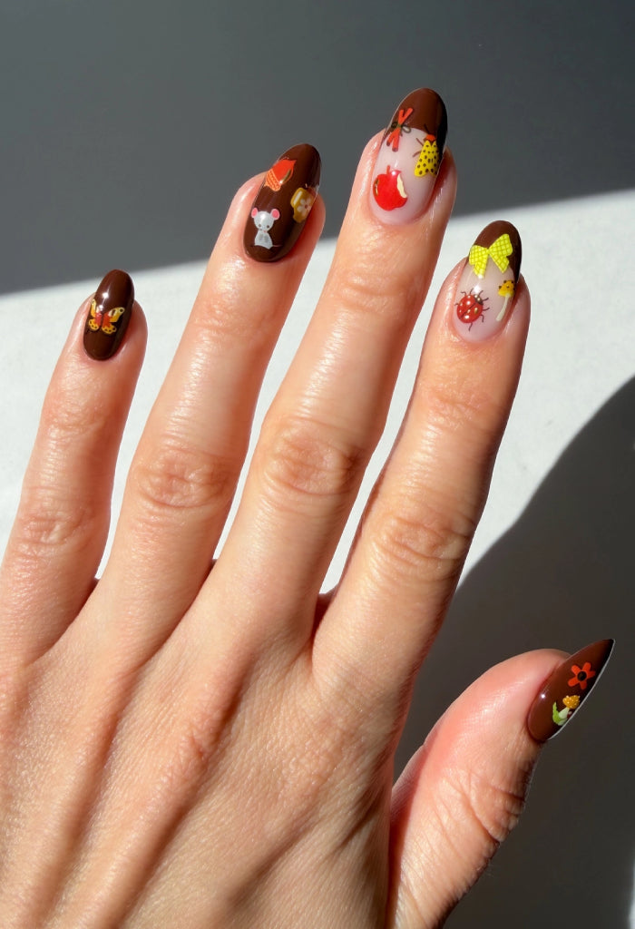 Deco Beauty Nail Art Stickers-Cinnamon Stick