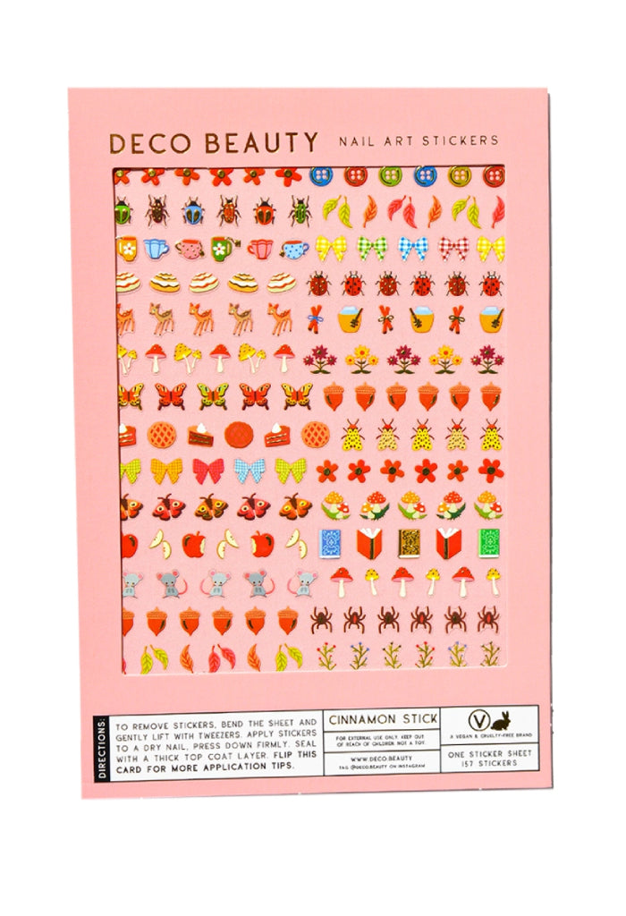 Deco Beauty Nail Art Stickers-Cinnamon Stick
