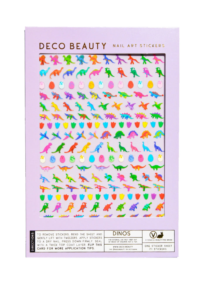 Deco Beauty Nail Art Stickers-Dinos