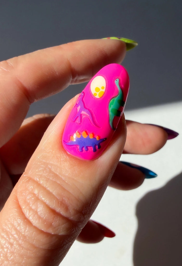 Deco Beauty Nail Art Stickers-Dinos