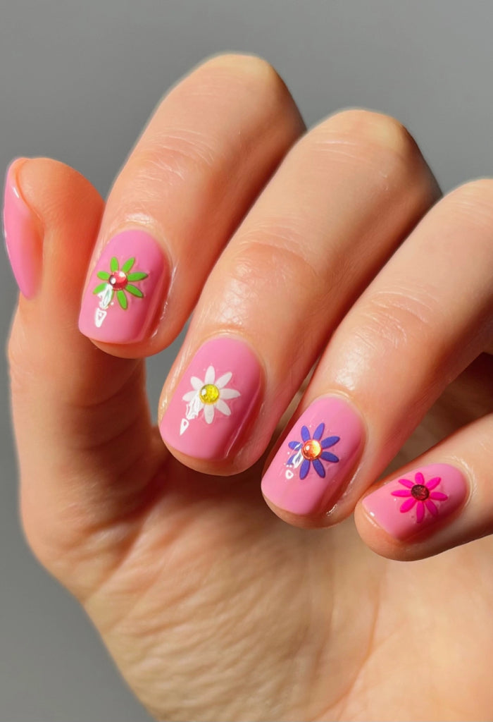 Deco Beauty Nail Art Stickers-Florets