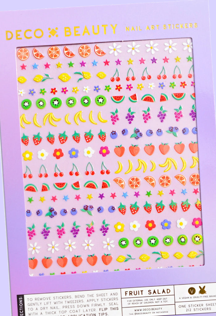 Deco Beauty Nail Art Stickers-Fruit Salad