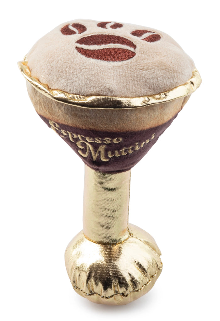 Haute Diggity Dog Espresso Muttini Dog Toy