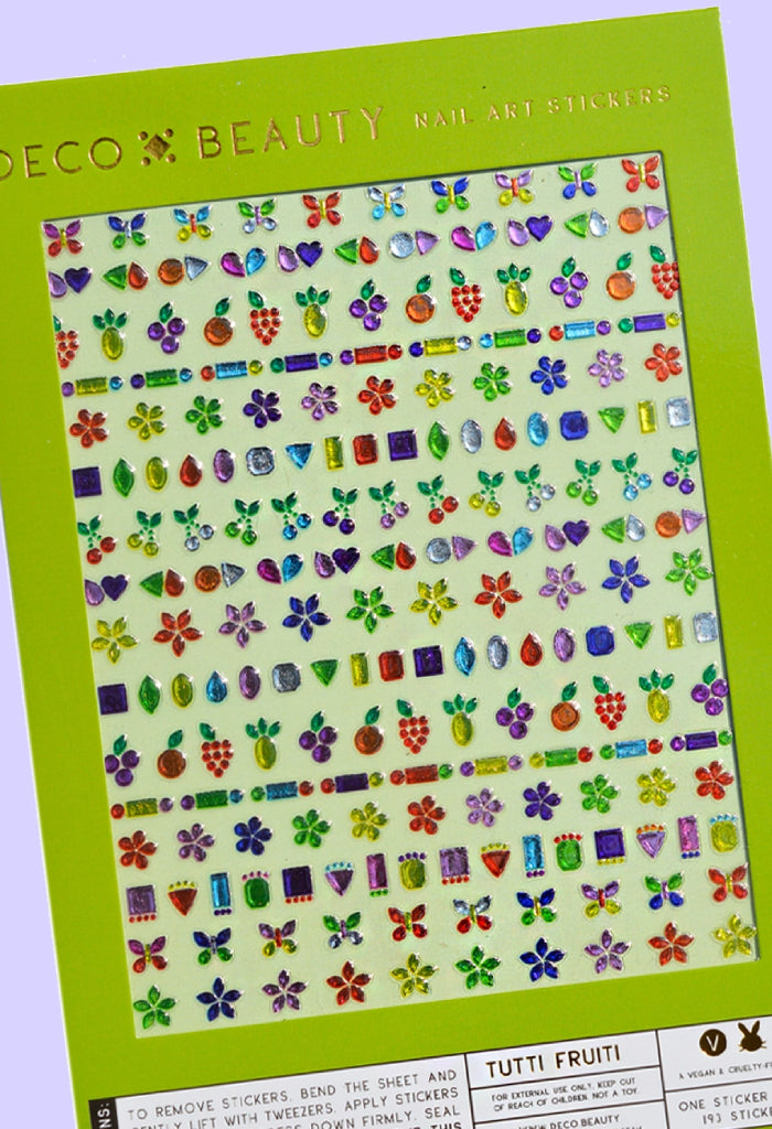 Deco Beauty Nail Art Stickers-Tutti Frutti