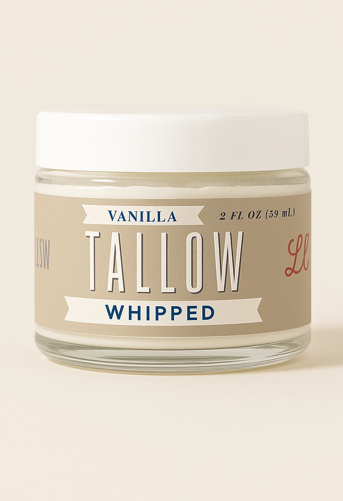 Lady May Tallow Vanilla Whipped Tallow Moisturizer 2oz