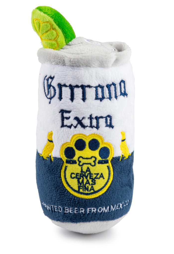 Haute Diggity Dog Grrrona Can Squeaker Dog Toy