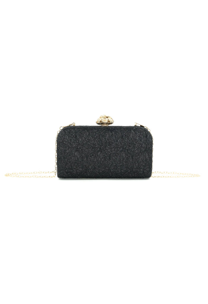 KK Bloom Valerie Evening Bag-Black