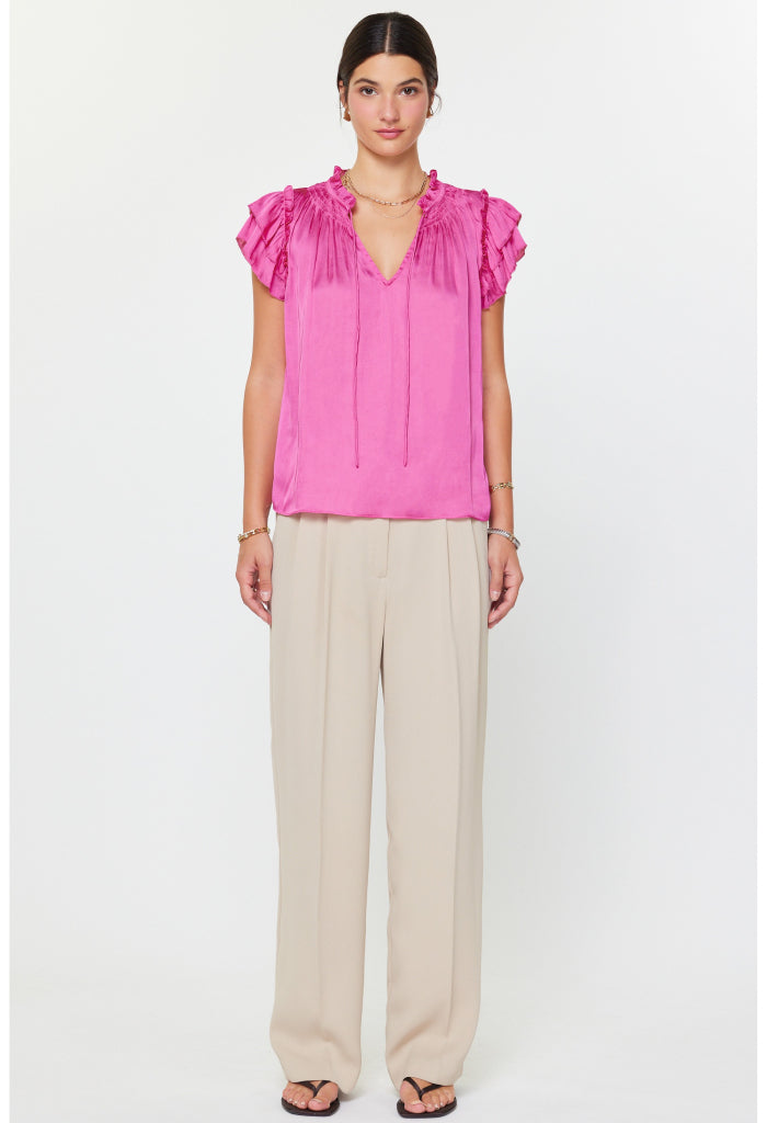 Current Air Pink Glow Blouse