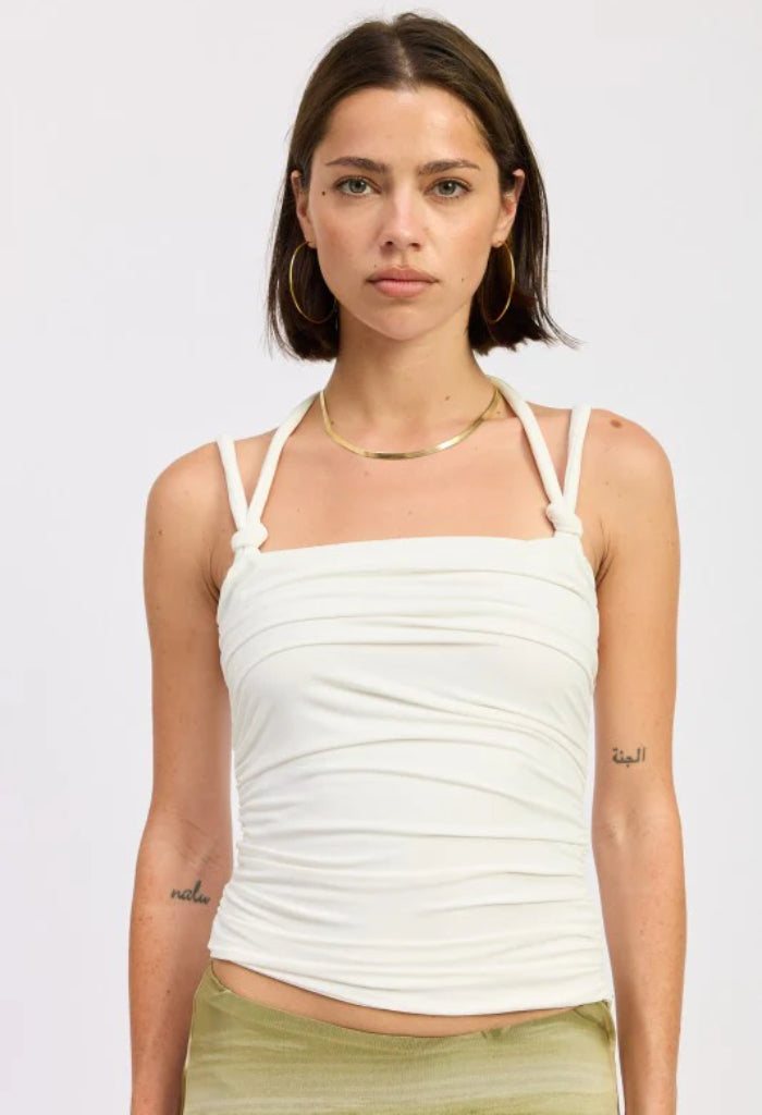 KK Bloom Rachel Top-Off White