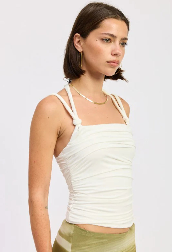 KK Bloom Rachel Top-Off White