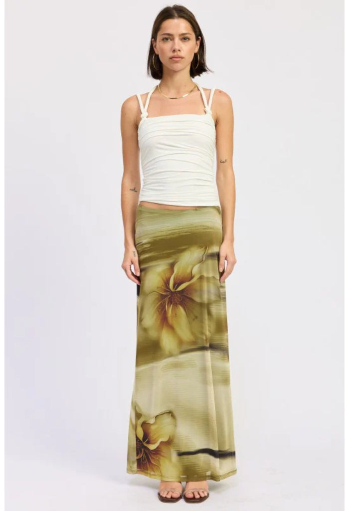 KK Bloom Rachel Top-Off White