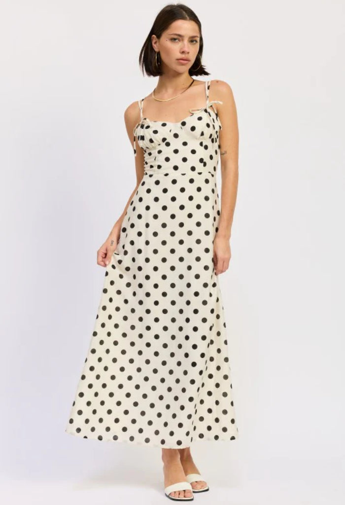 KK Bloom Caroline Maxi Dress-Ivory
