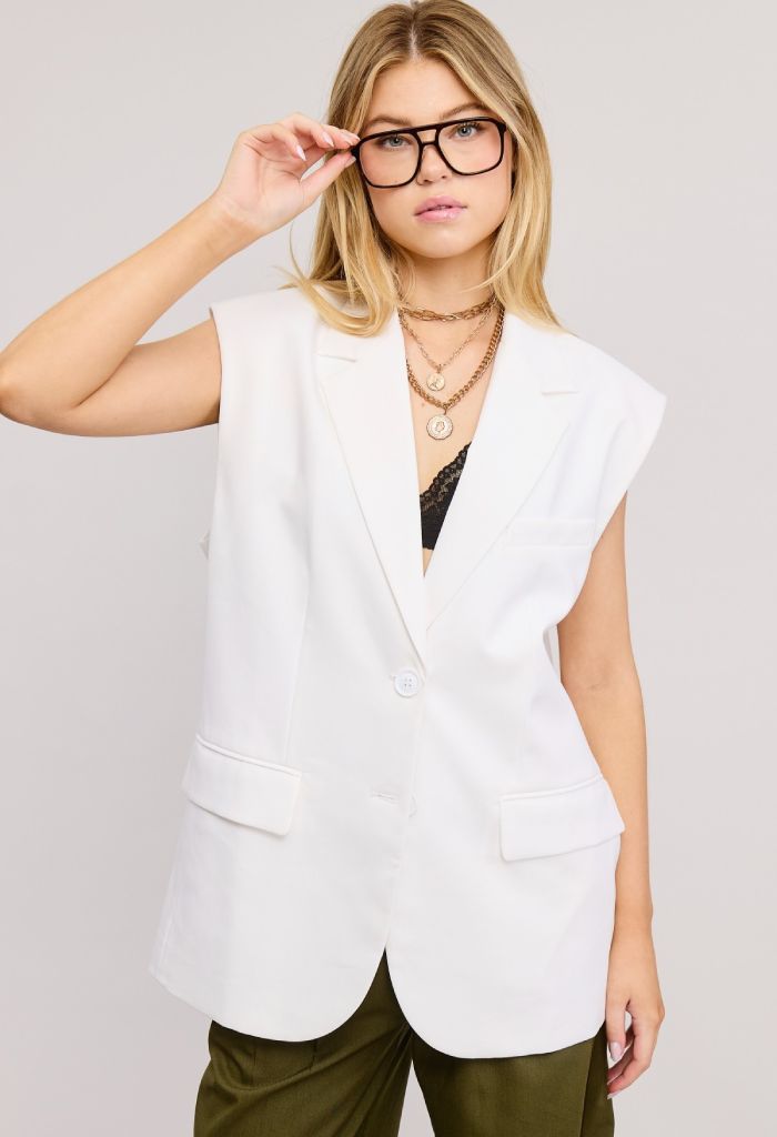 KK Bloom Polly Blazer Vest