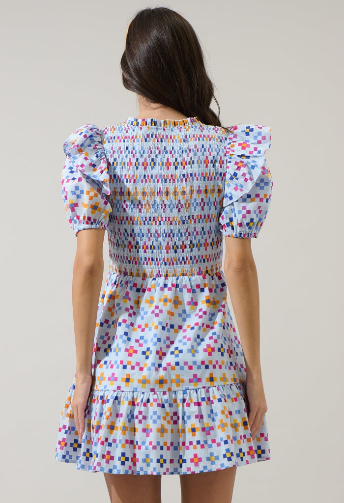 KK Bloom Confetti Mini Dress