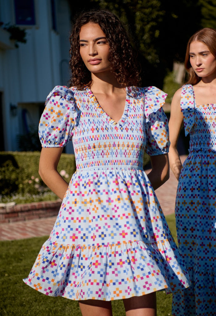 KK Bloom Confetti Mini Dress