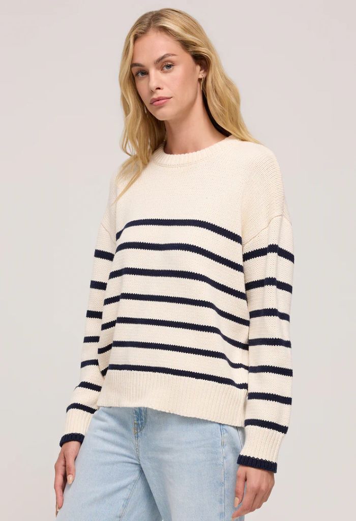 Z Supply Boyfriend Stripe Sweater