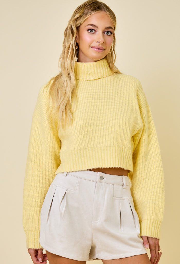 KK Bloom Lemon Drop Sweater