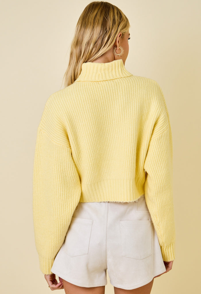KK Bloom Lemon Drop Sweater