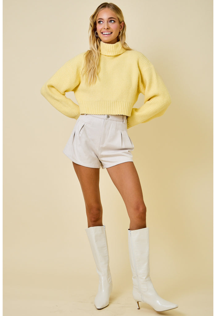 KK Bloom Lemon Drop Sweater