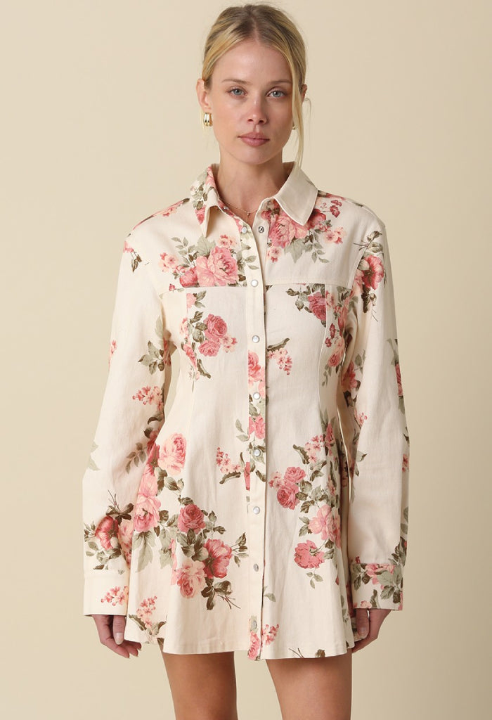 KK Bloom Rose Mini Dress