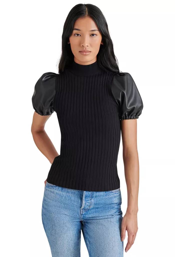 Steve Madden Peggy Sweater-Black