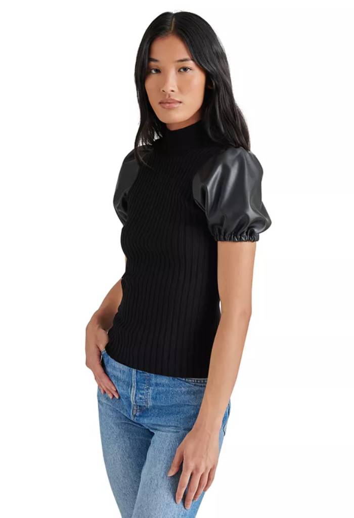 Steve Madden Peggy Sweater-Black