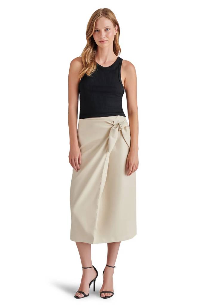 Steve Madden Navia Skirt-Bone