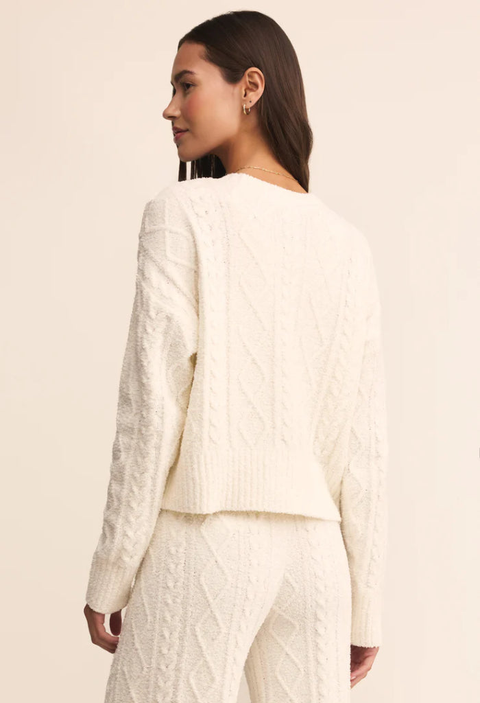 Z Supply Elsa Cable Cardigan