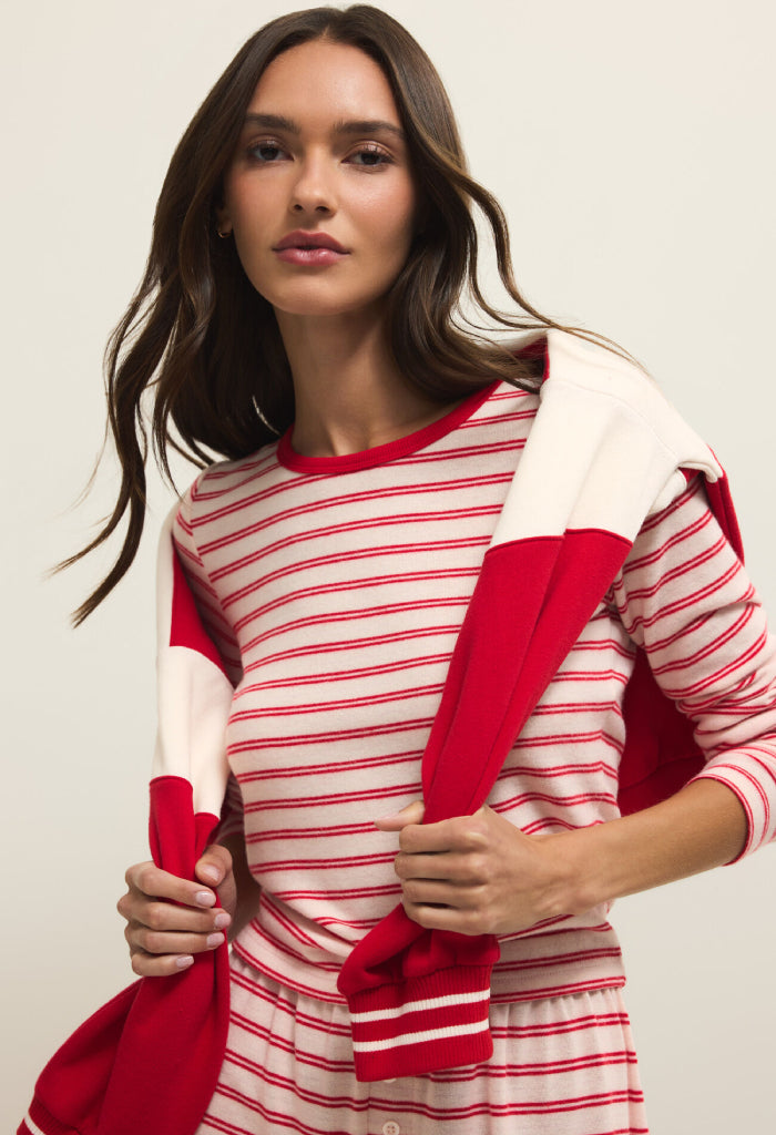 Z Supply Pajama Day Stripe Short