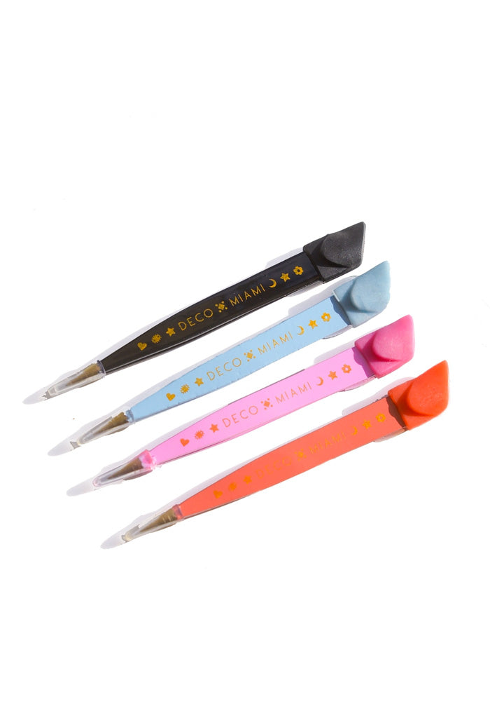 Deco Beauty Nail Art Tweezers-Pink