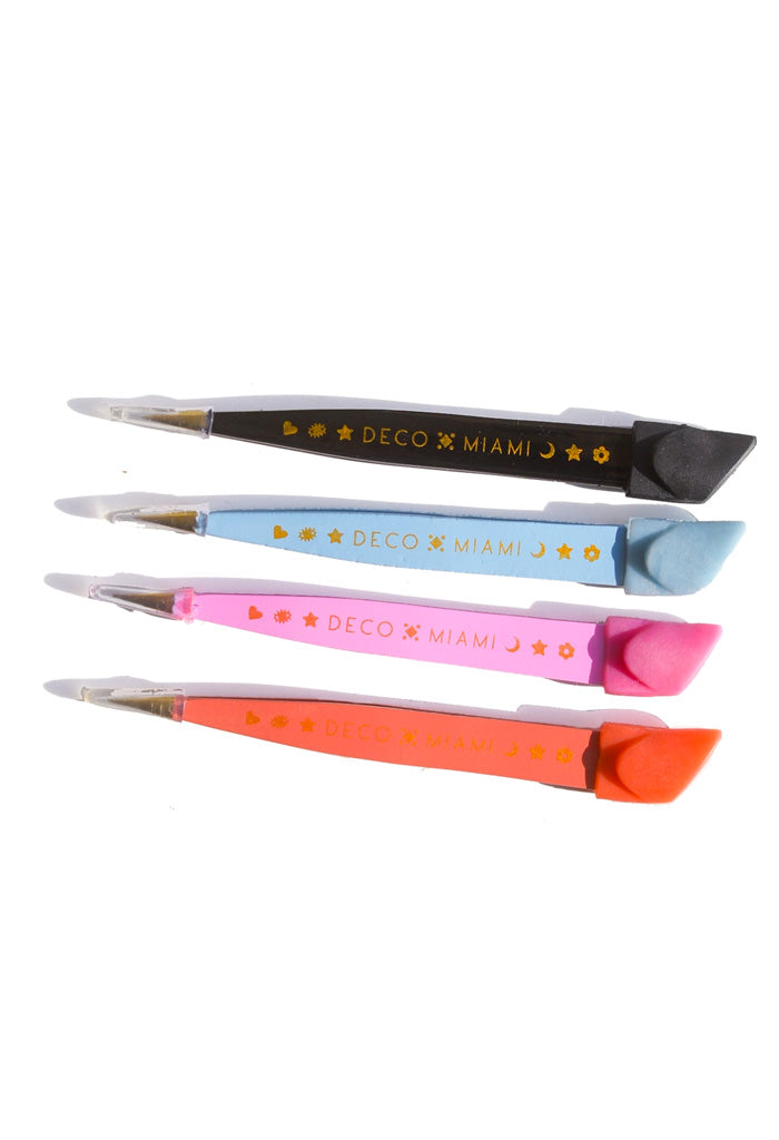 Deco Beauty Nail Art Tweezers-Pink