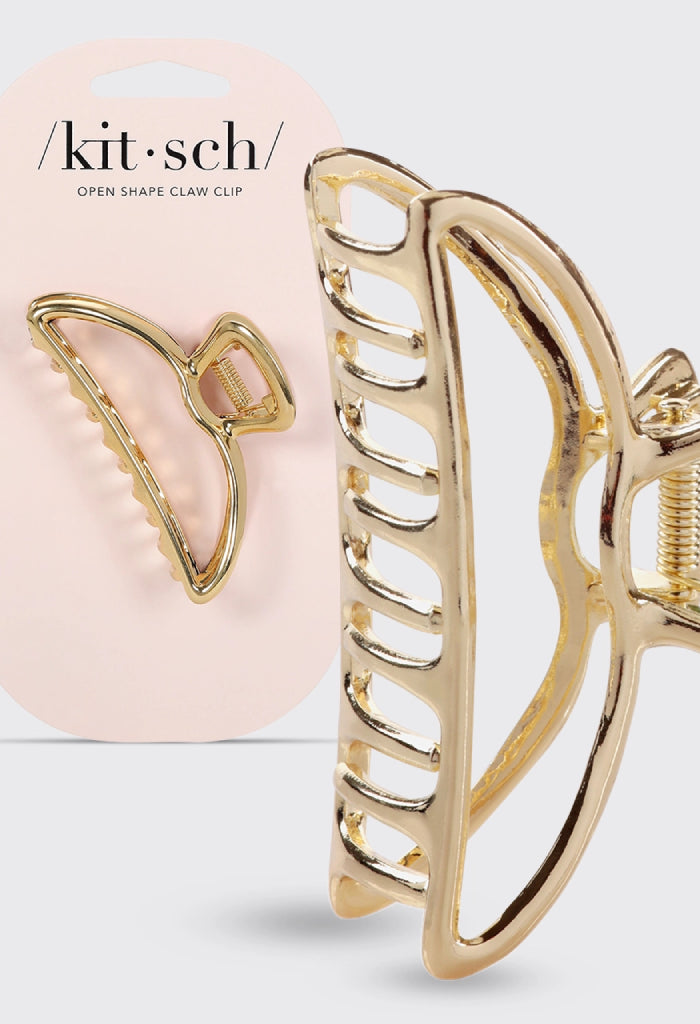 Kitsch Gold Claw Clip