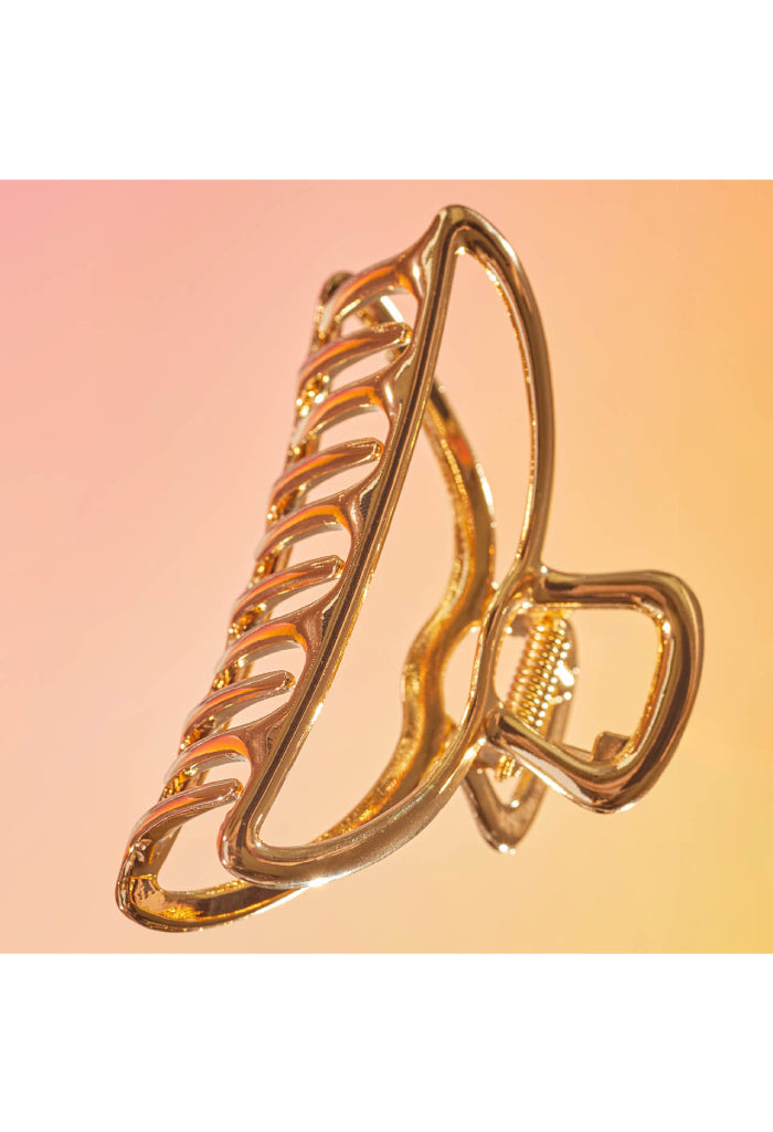 Kitsch Gold Claw Clip