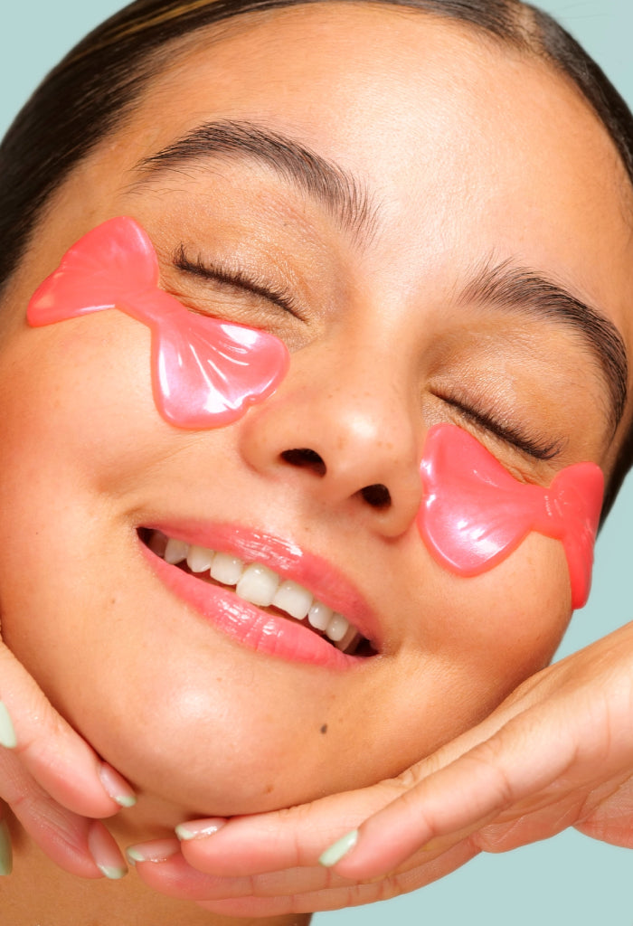 Pretty in Pink Brightening Under Eye Masks