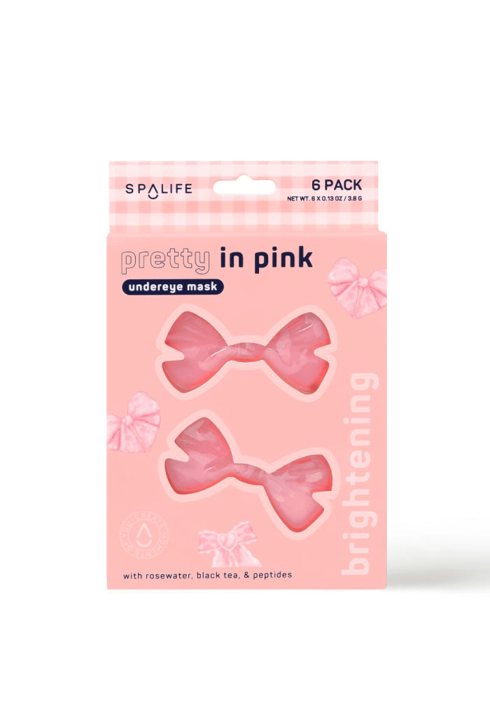 Pretty in Pink Brightening Under Eye Masks