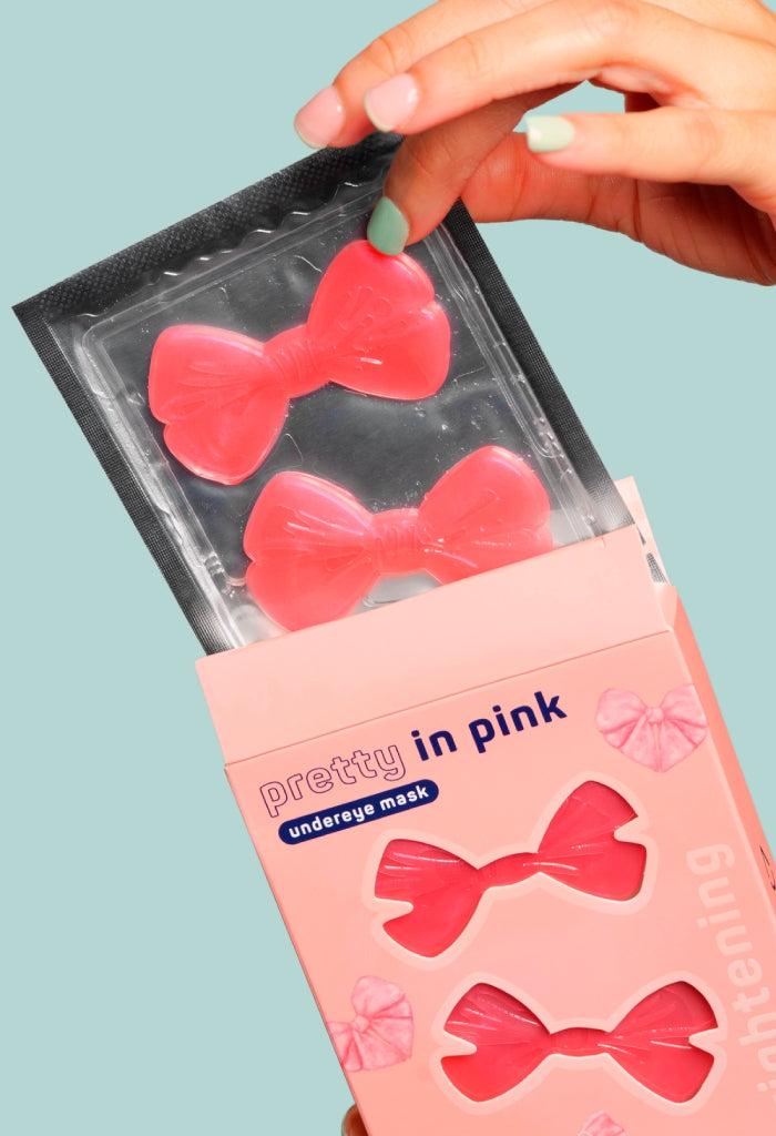 Pretty in Pink Brightening Under Eye Masks