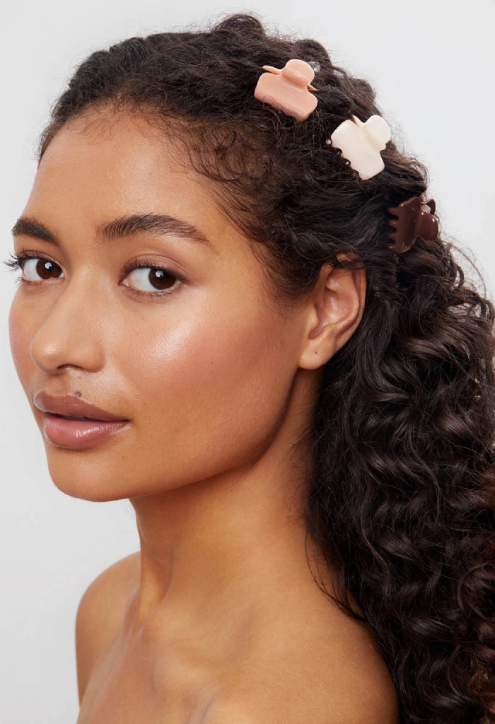 Kitsch Mini Cloud Clips 8pc-Rosewood